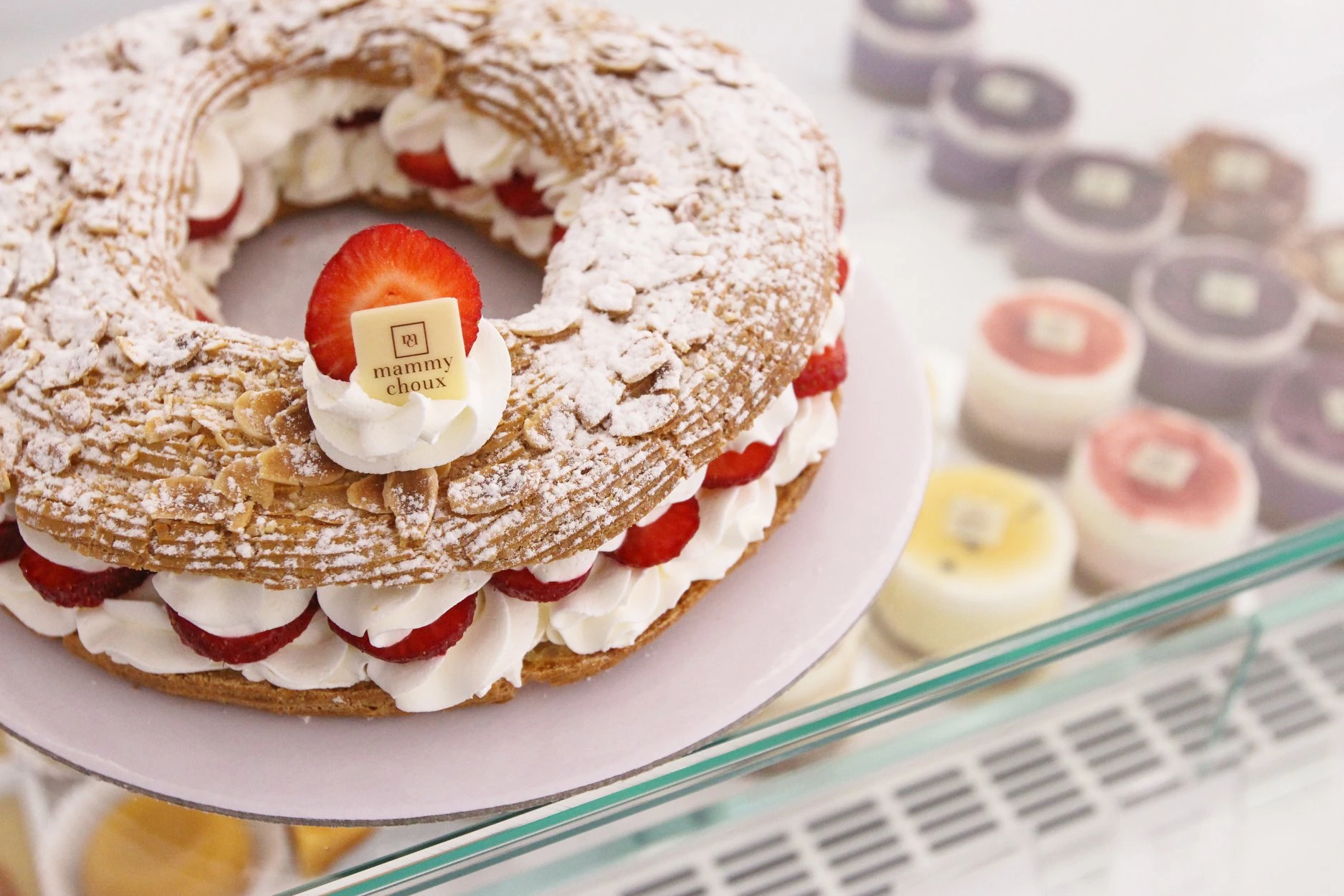 PARIS BREST C MORANGOS E CHANTILLY Mammy Choux Brunch Lunch